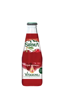 Sırma 0,20L B Vitaminli Vişne Aromalı Doğal Maden Suyu
